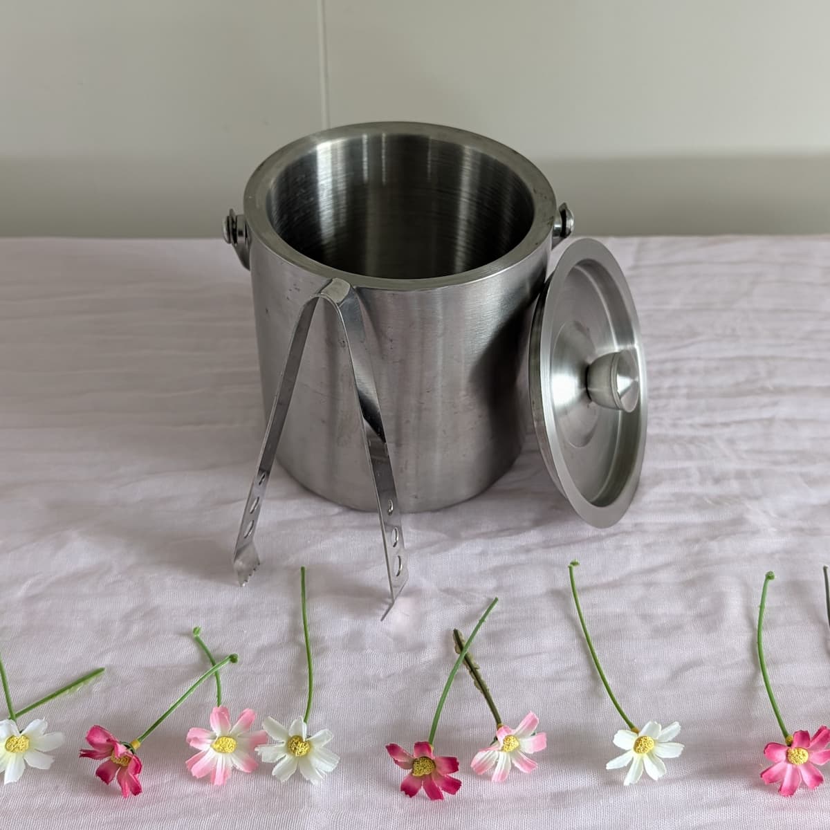Stainless Steel Ice Bucket with Lid
