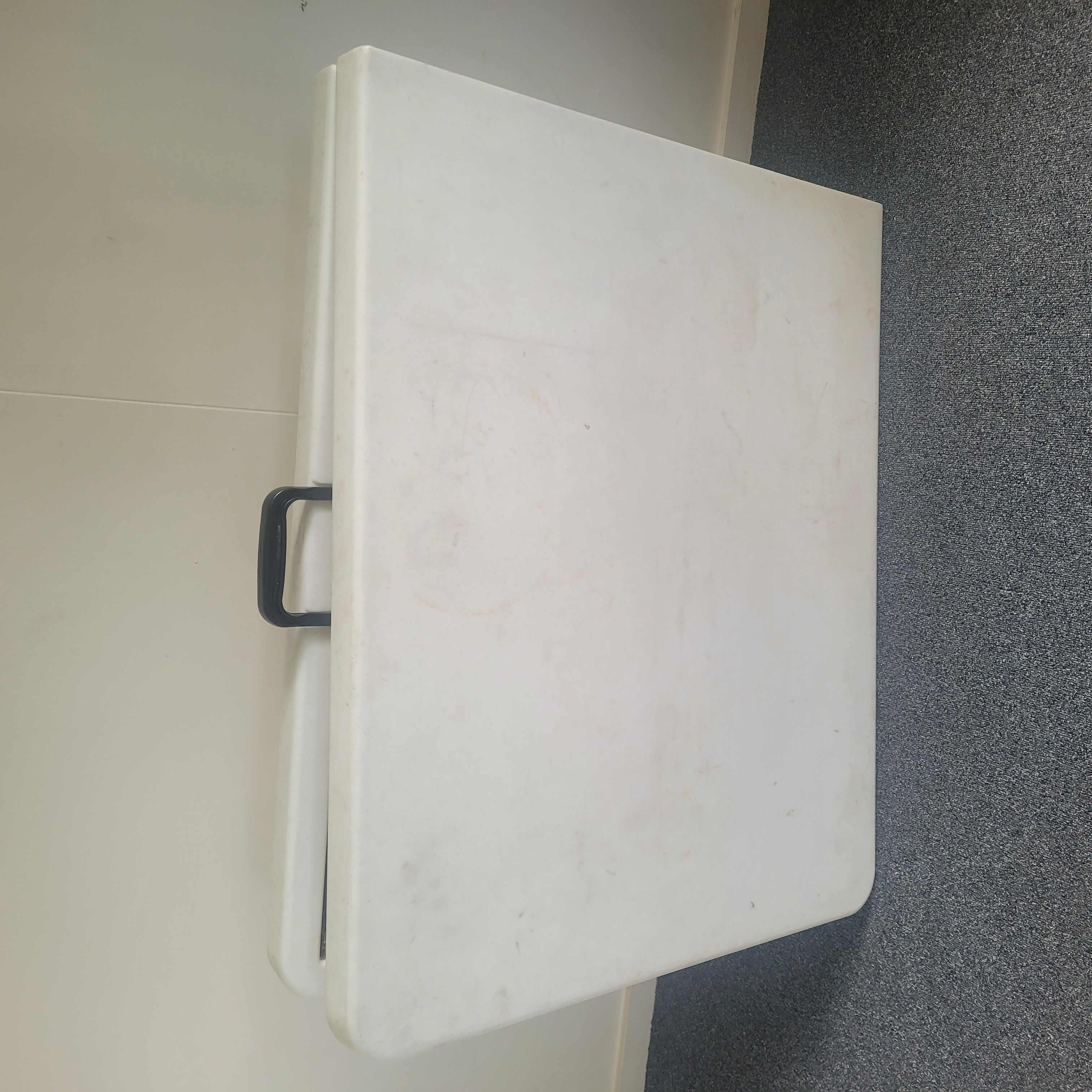 Folded Trestle Table