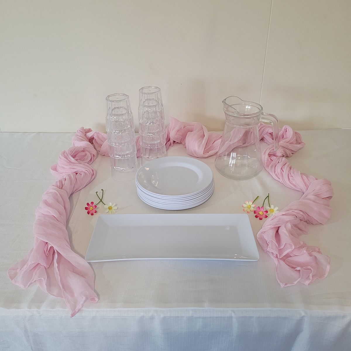 Starter package styled table setup